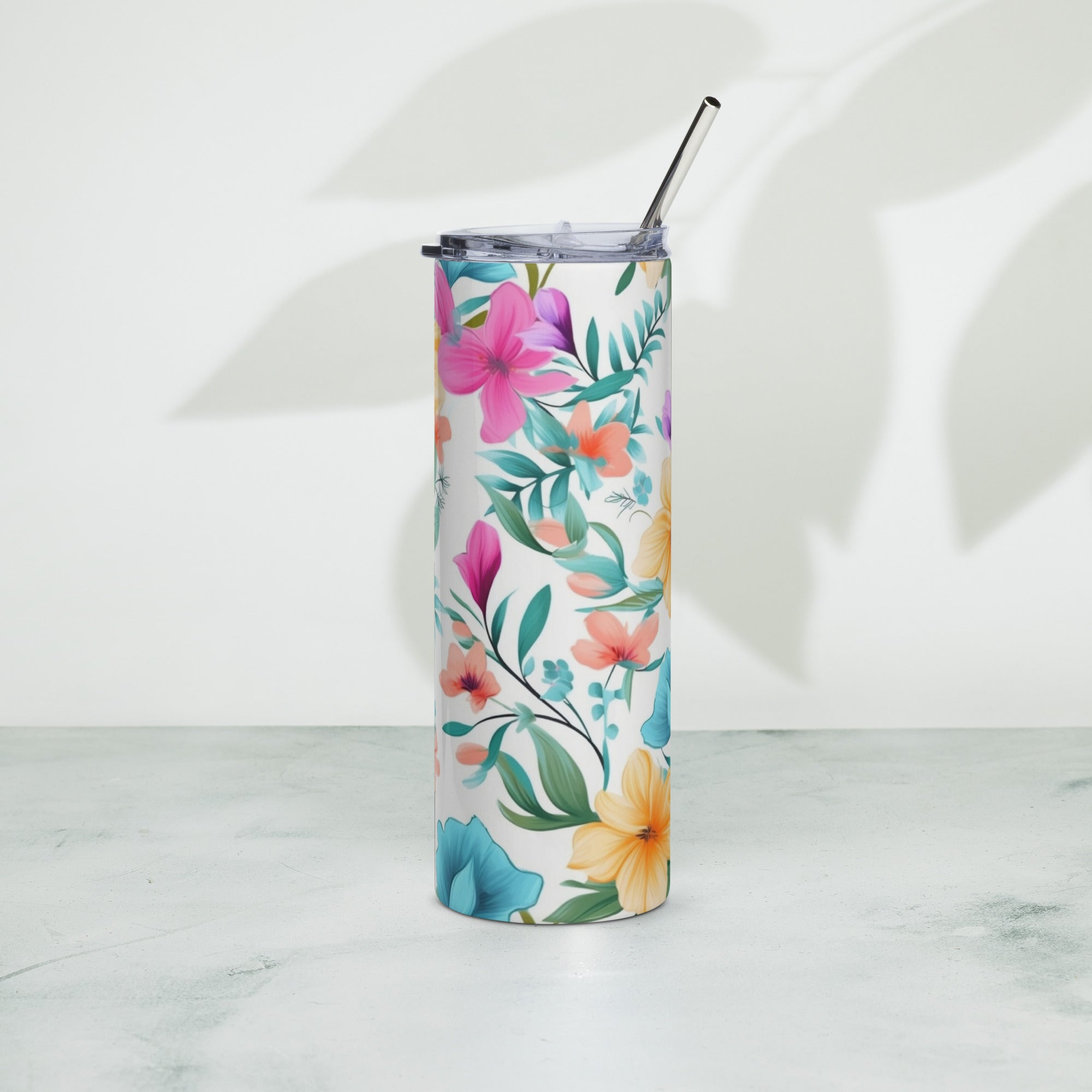 Floral Lover's Springtime Party Tumbler