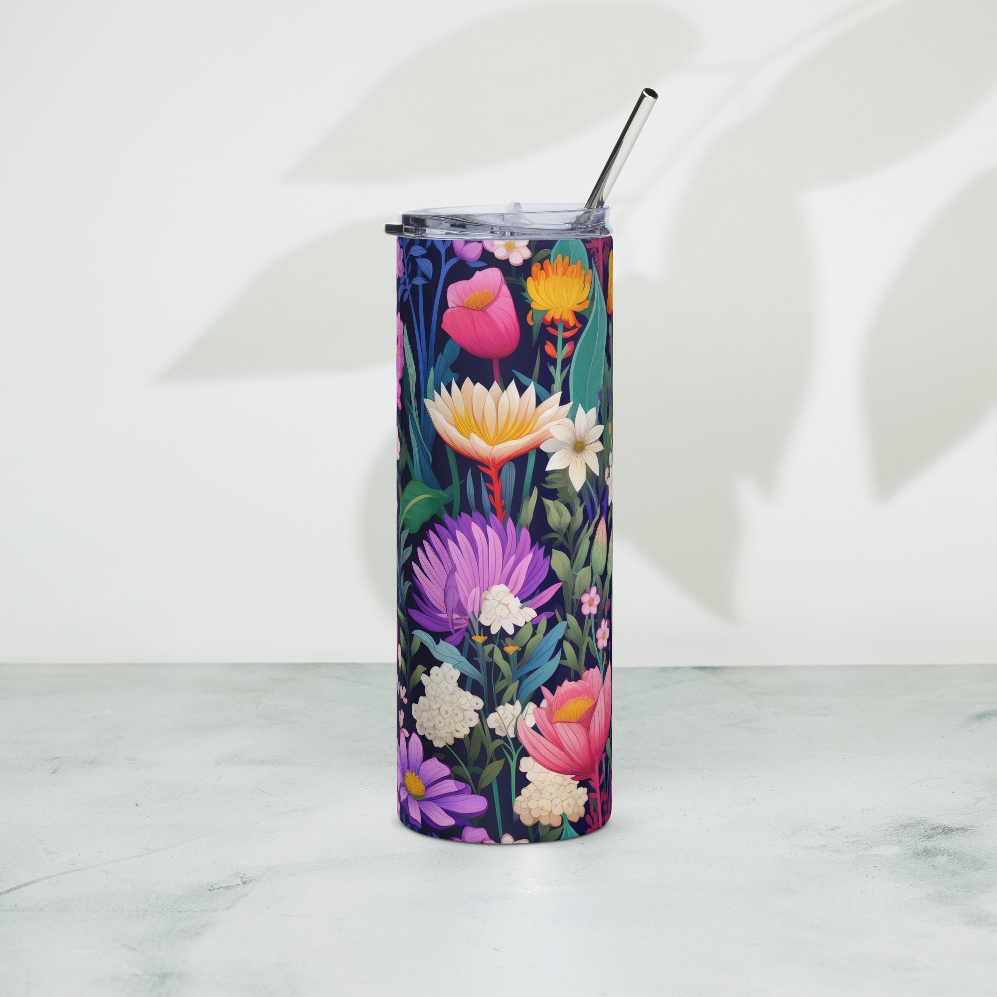 Floral Lover's Springtime Party Tumbler