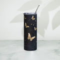Butterfly Lover's Nature-Inspired Party Tumbler