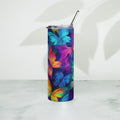 Butterfly Lover's Nature-Inspired Party Tumbler
