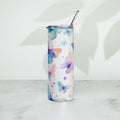 Butterfly Lover's Nature-Inspired Party Tumbler