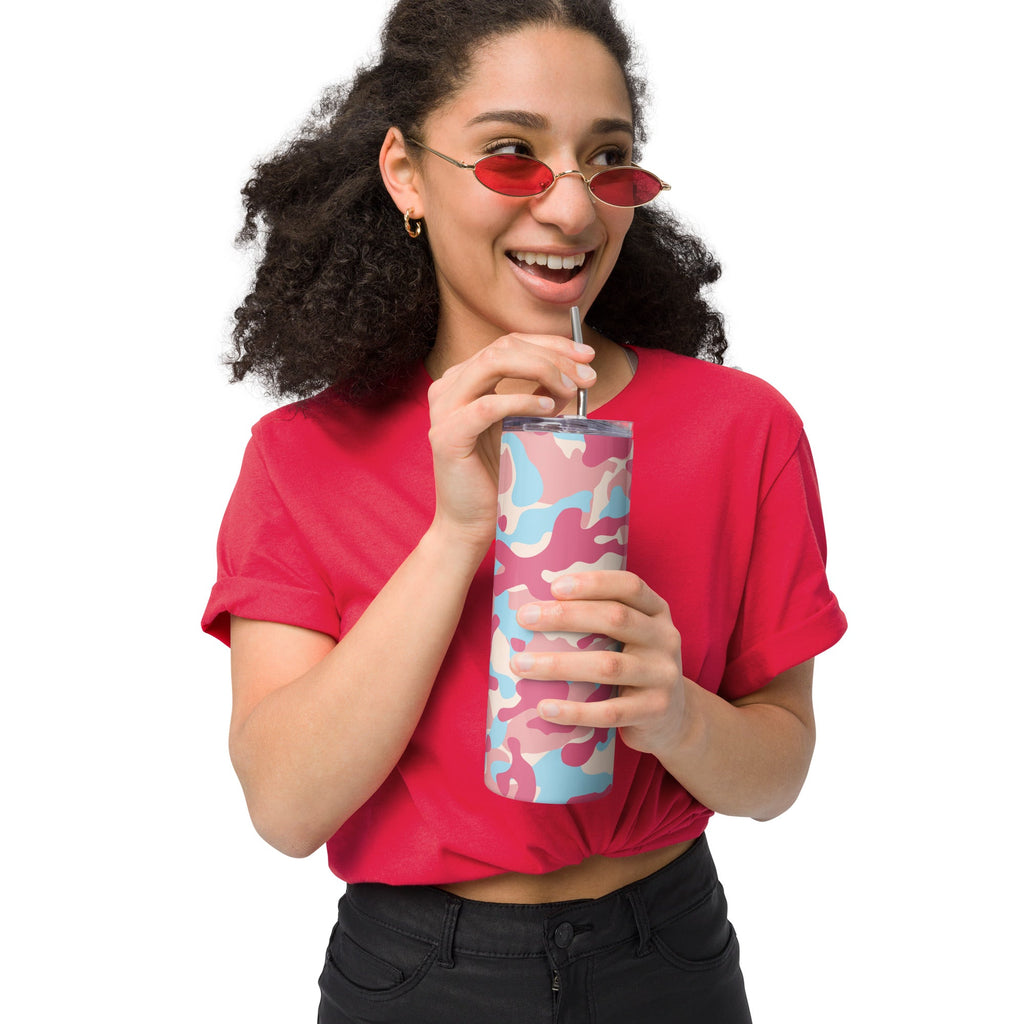 Army Enthusiast Camouflage Party Tumbler