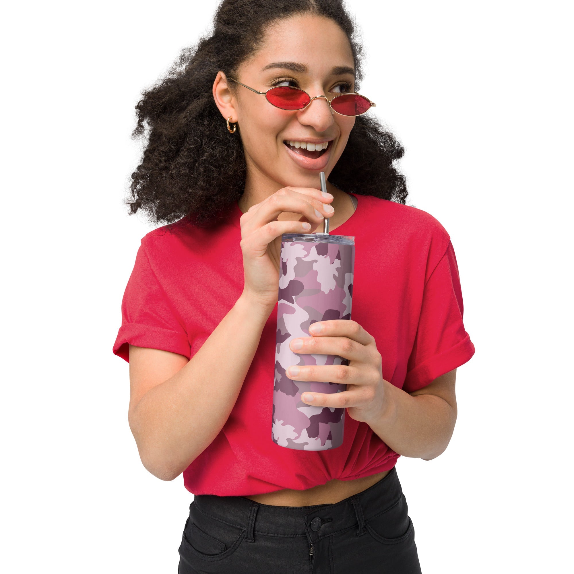Army Enthusiast Camouflage Party Tumbler