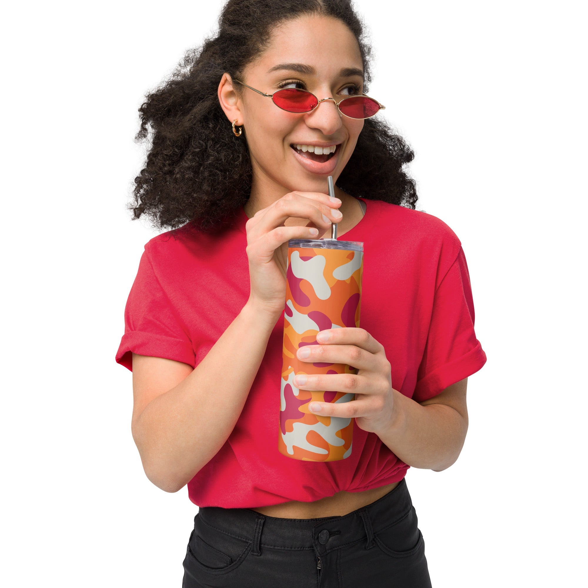 Army Enthusiast Camouflage Party Tumbler