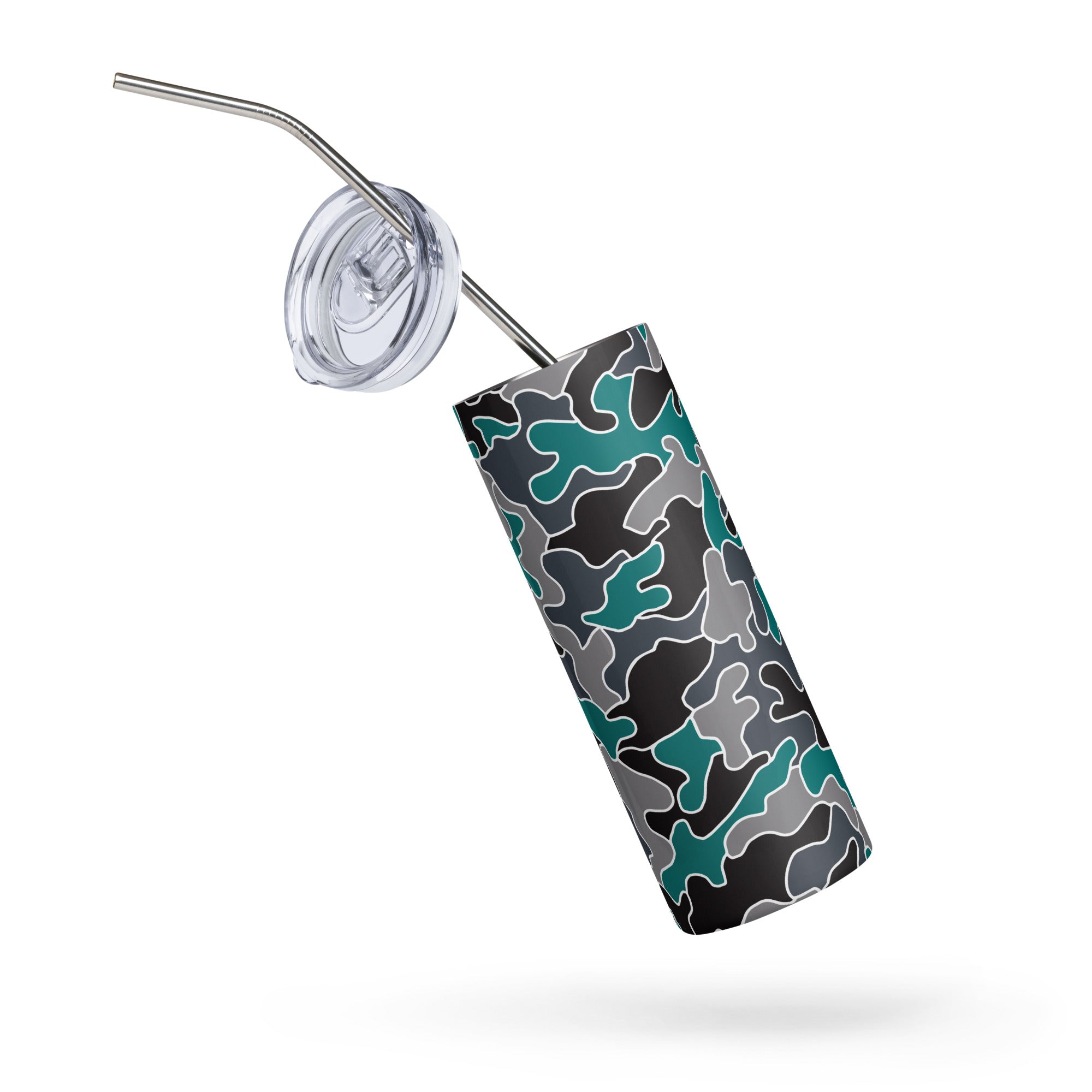 Army Enthusiast Camouflage Party Tumbler