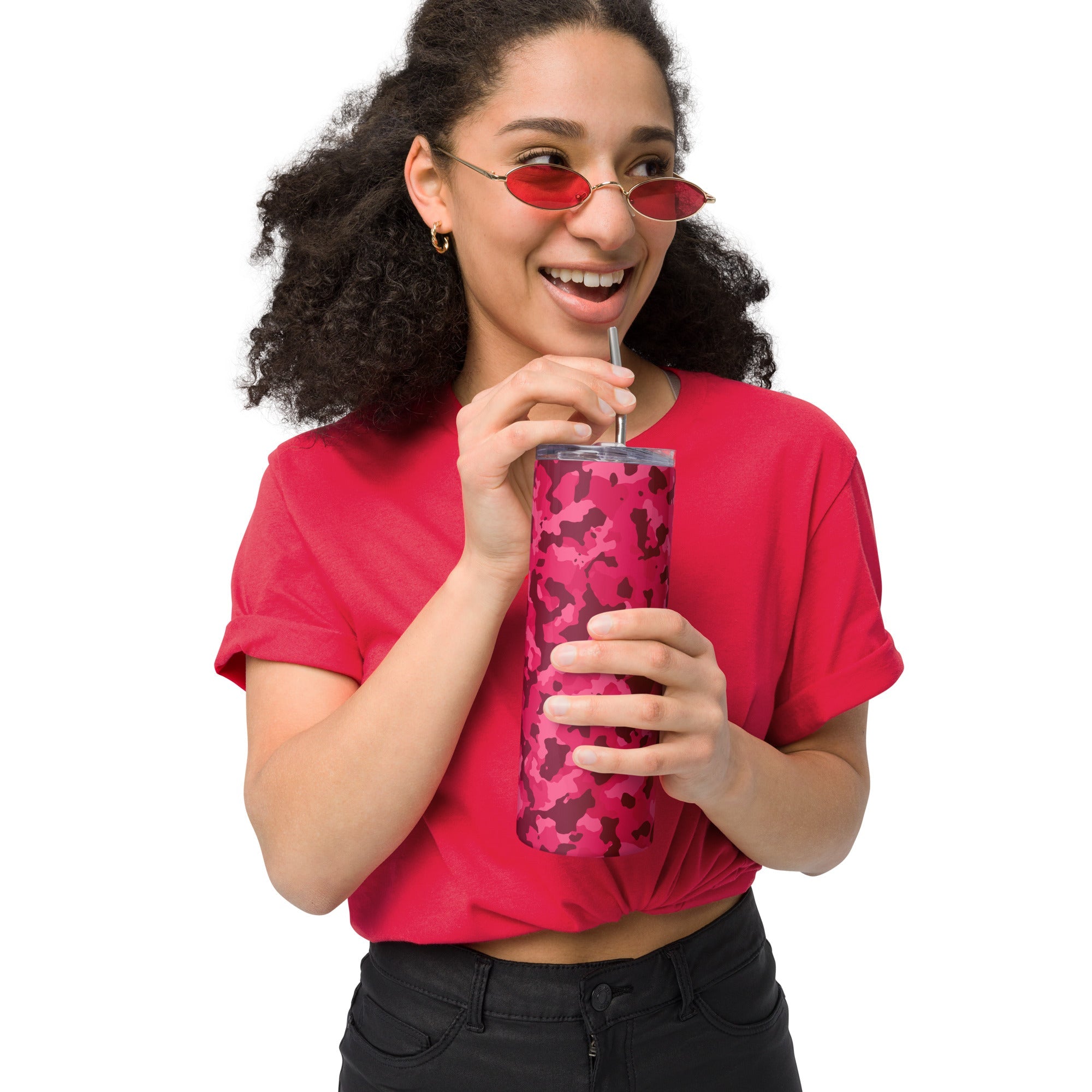 Army Enthusiast Camouflage Party Tumbler