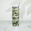 Army Enthusiast Camouflage Stainless Steel Tumbler