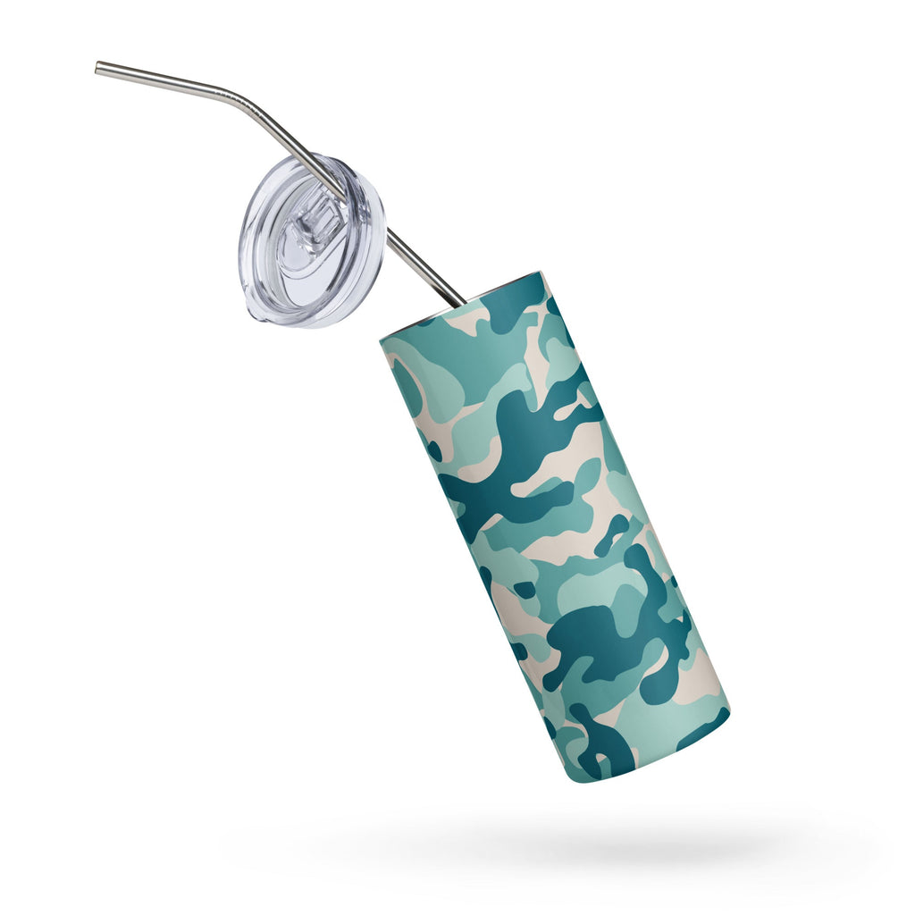 Army Enthusiast Camouflage Party Tumbler