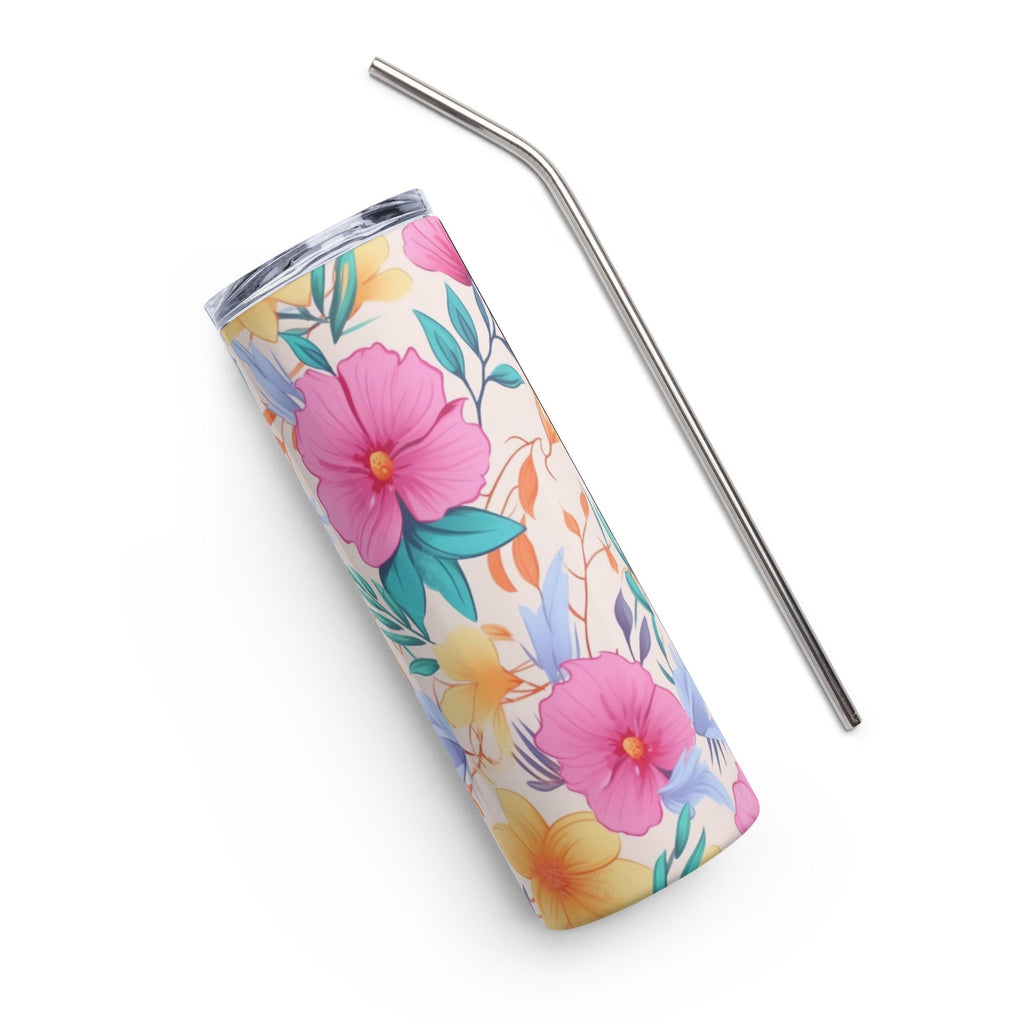 Floral Lover's Springtime Party Tumbler