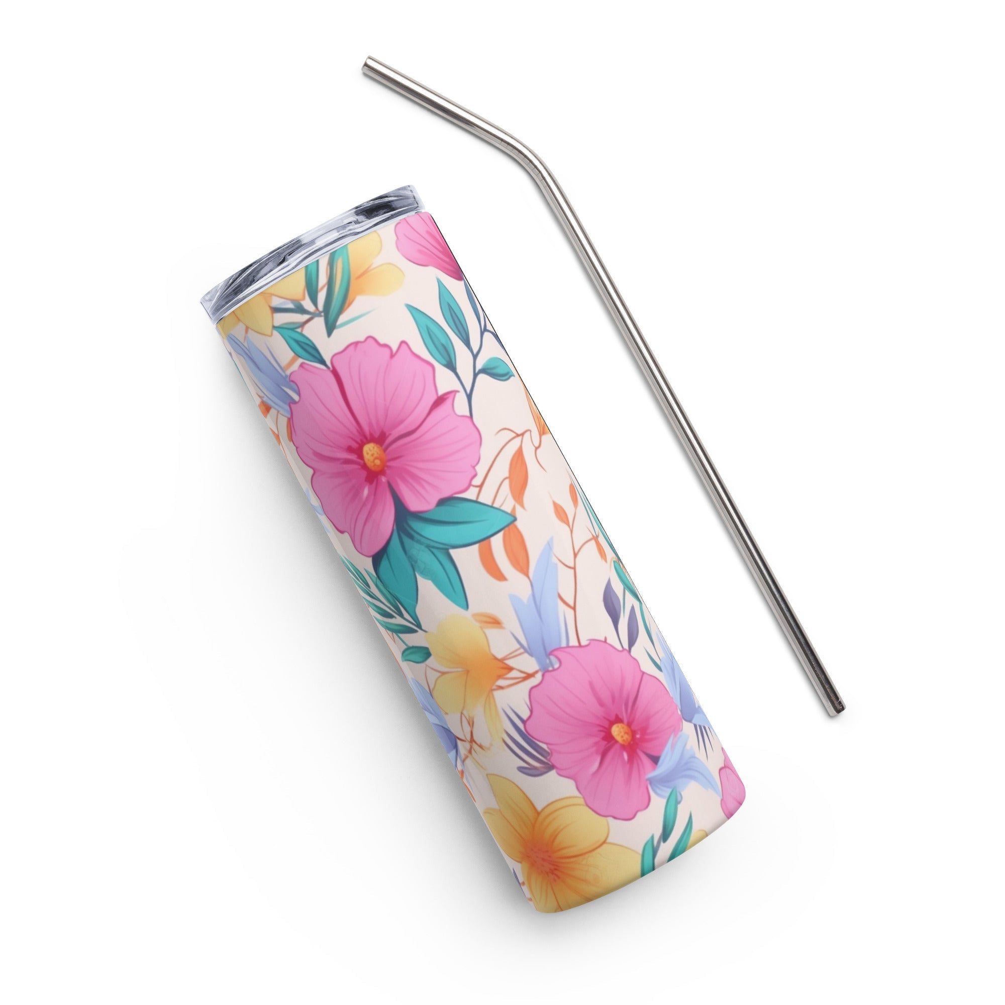 Floral Lover's Springtime Party Tumbler
