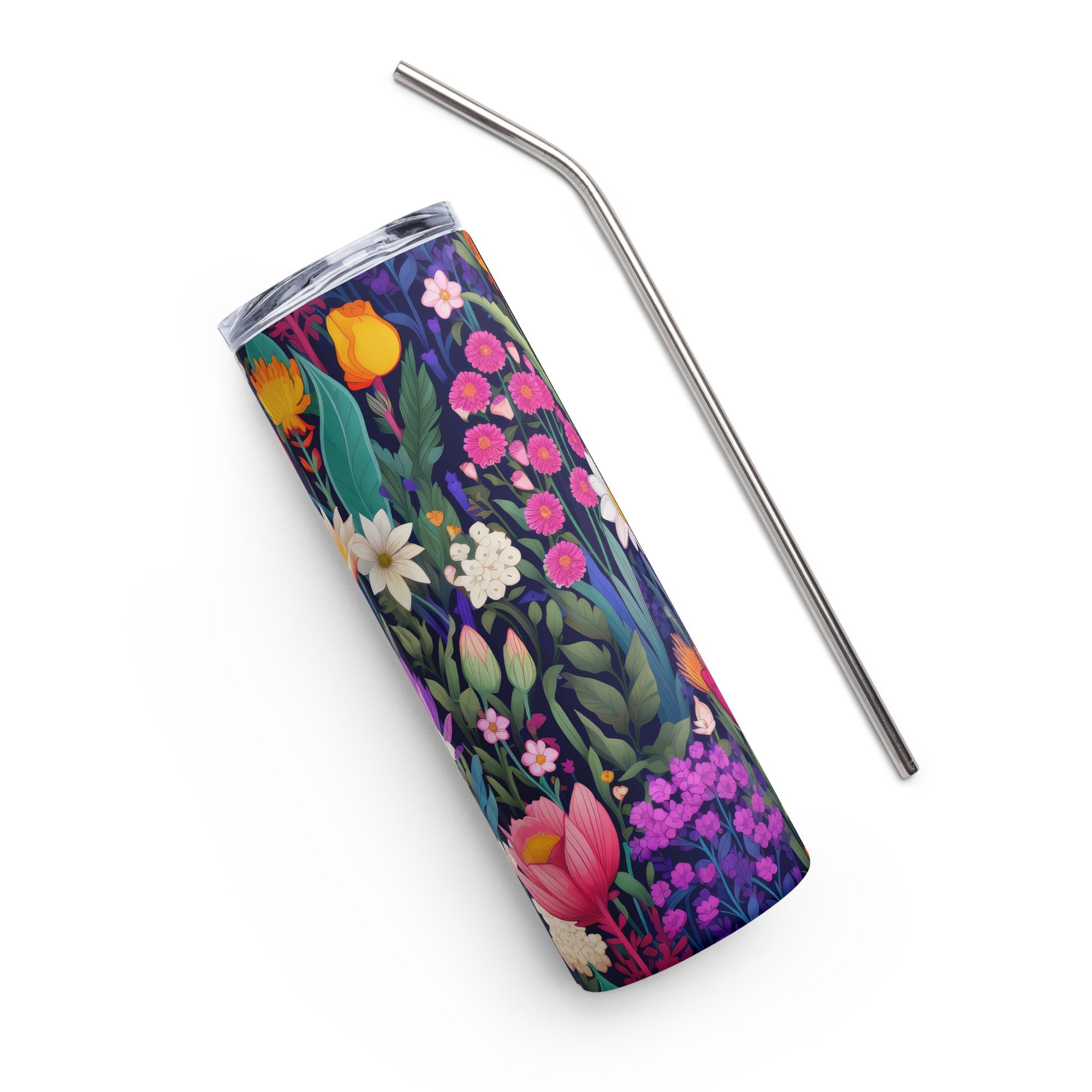 Floral Lover's Springtime Party Tumbler