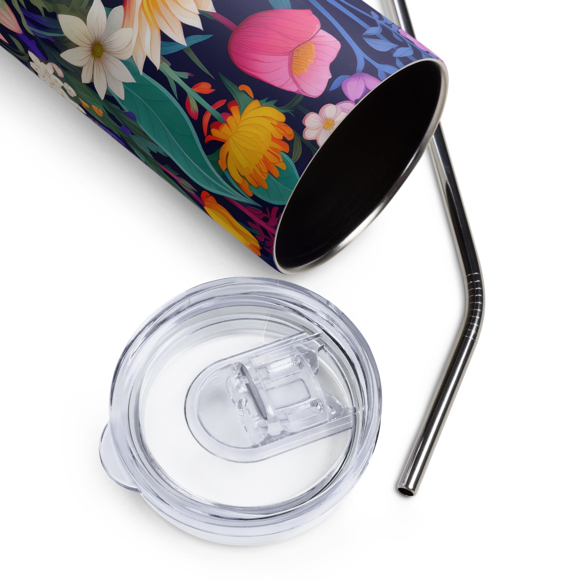 Floral Lover's Springtime Party Tumbler