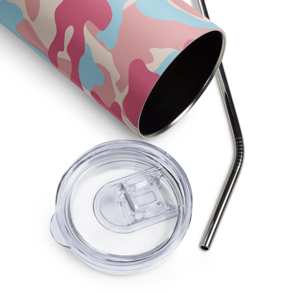 Army Enthusiast Camouflage Party Tumbler