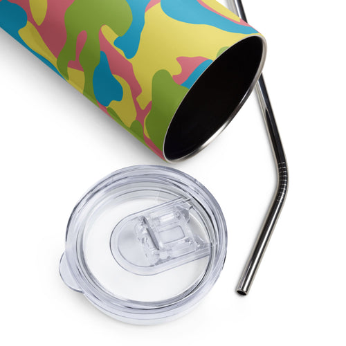 Army Enthusiast Camouflage Party Tumbler