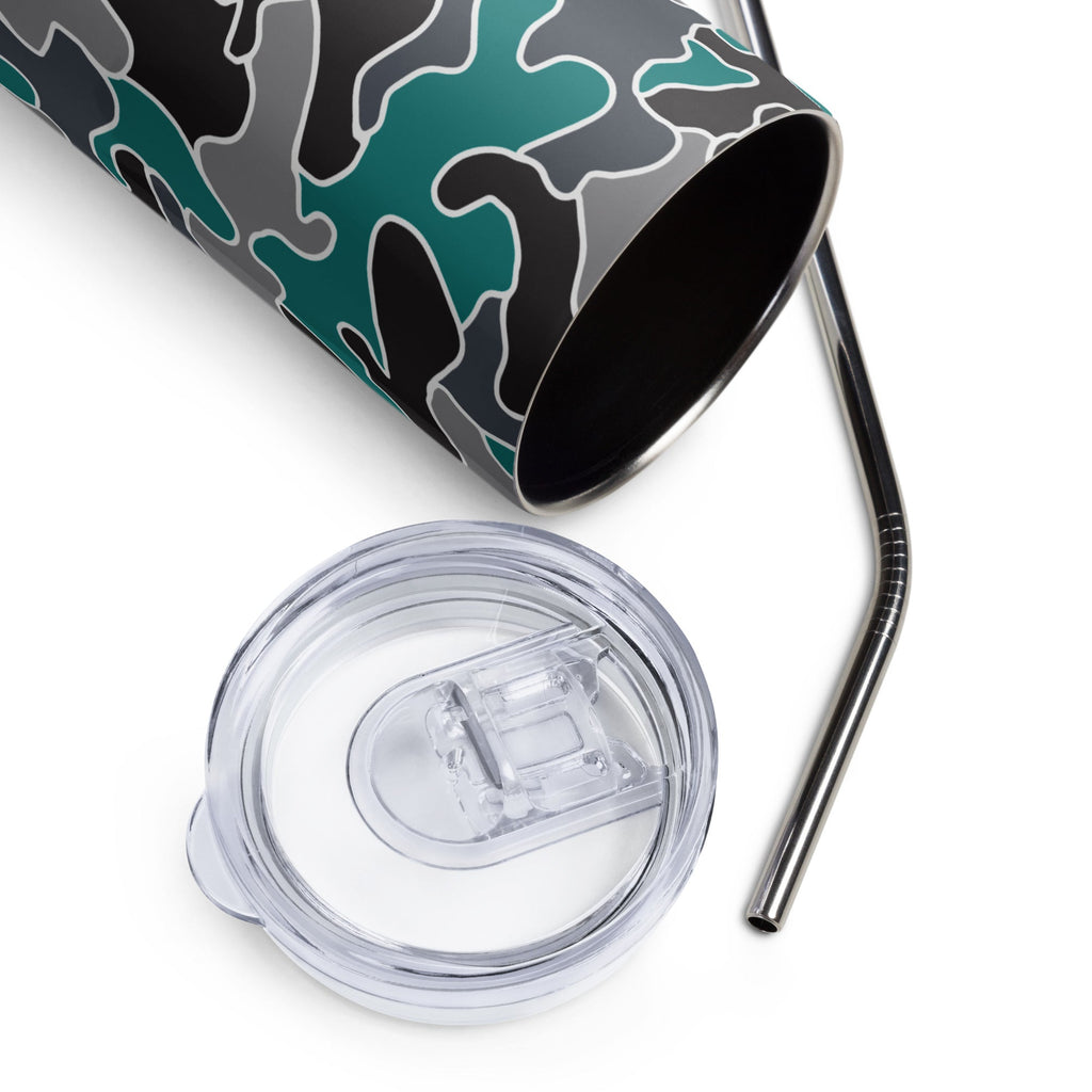 Army Enthusiast Camouflage Party Tumbler