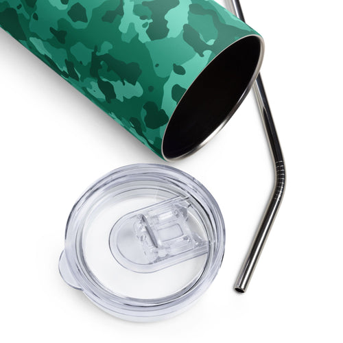 Army Enthusiast Camouflage Party Tumbler