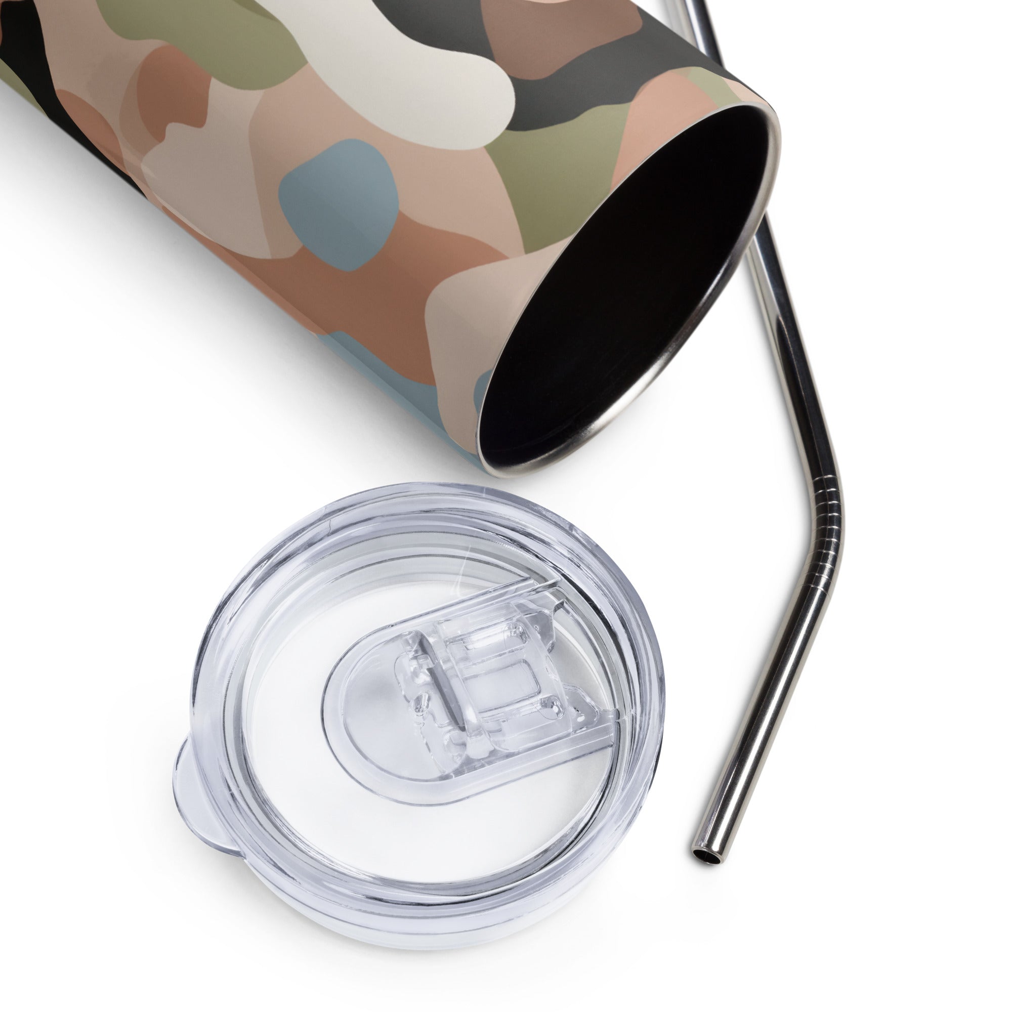 Army Enthusiast Camouflage Party Tumbler