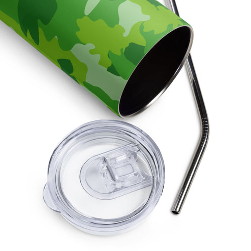 Army Enthusiast Camouflage Party Tumbler