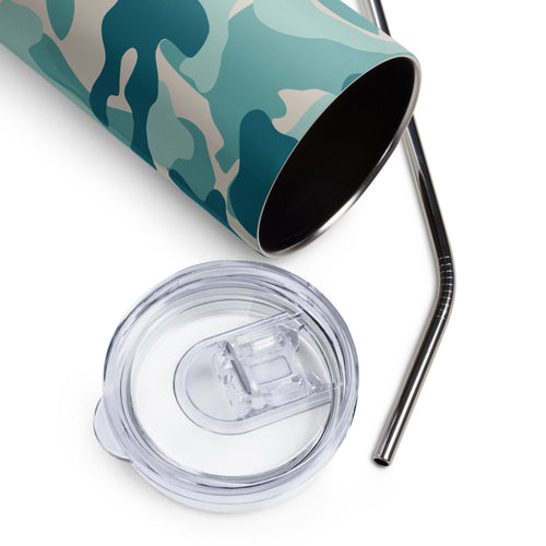 Army Enthusiast Camouflage Party Tumbler