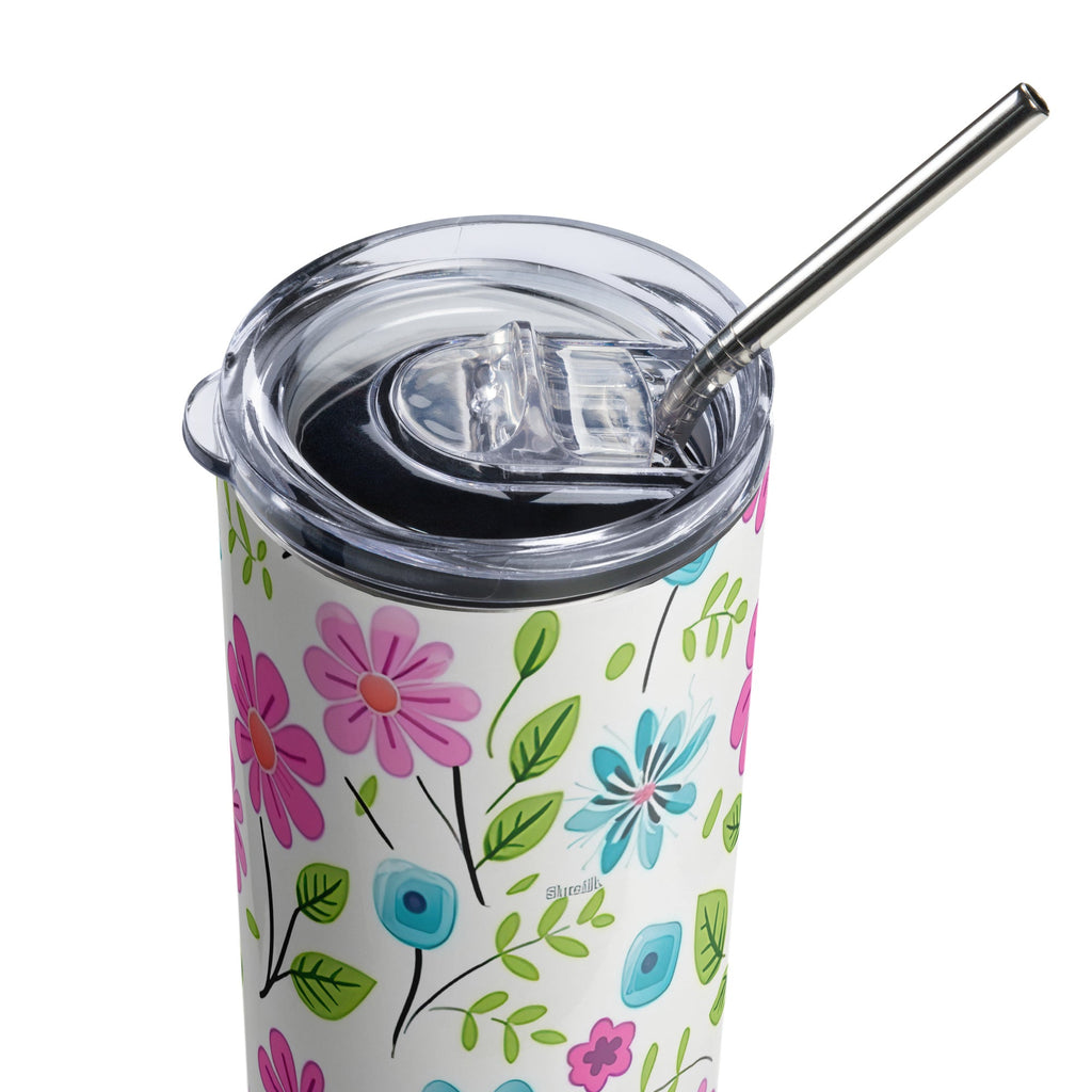 Floral Lover's Springtime Party Tumbler