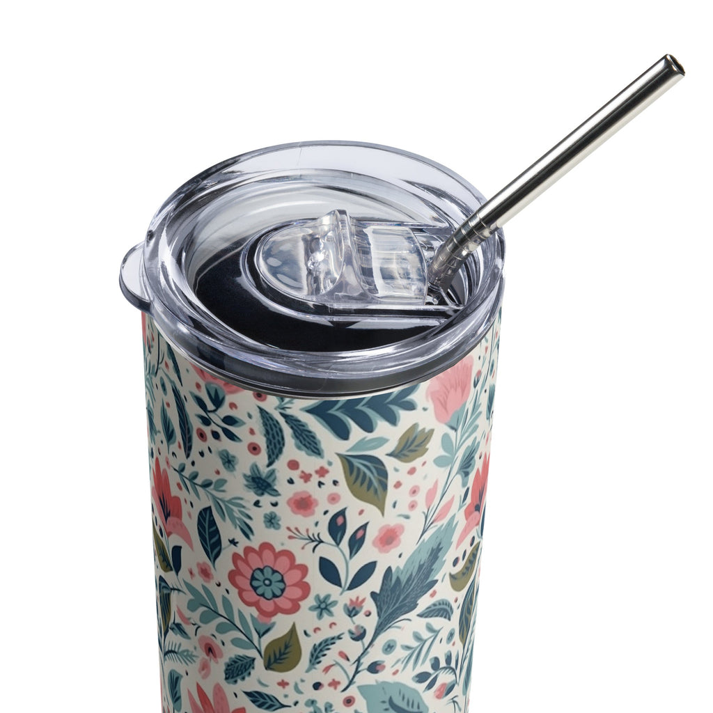 Floral Lover's Springtime Party Tumbler