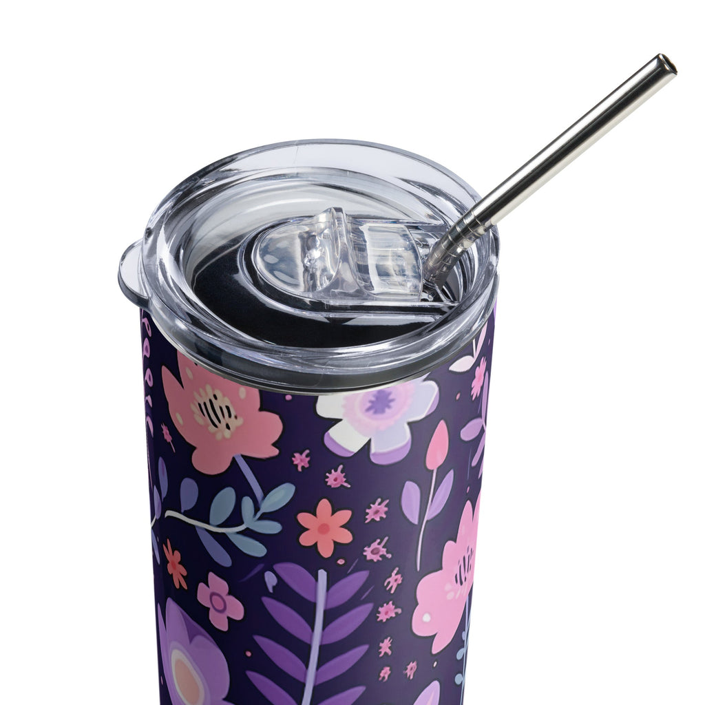 Floral Lover's Springtime Party Tumbler