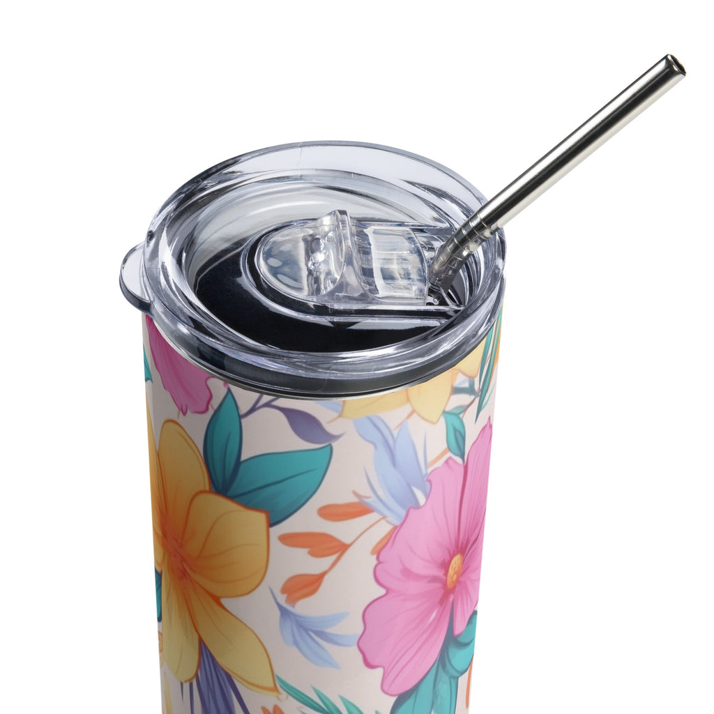 Floral Lover's Springtime Party Tumbler