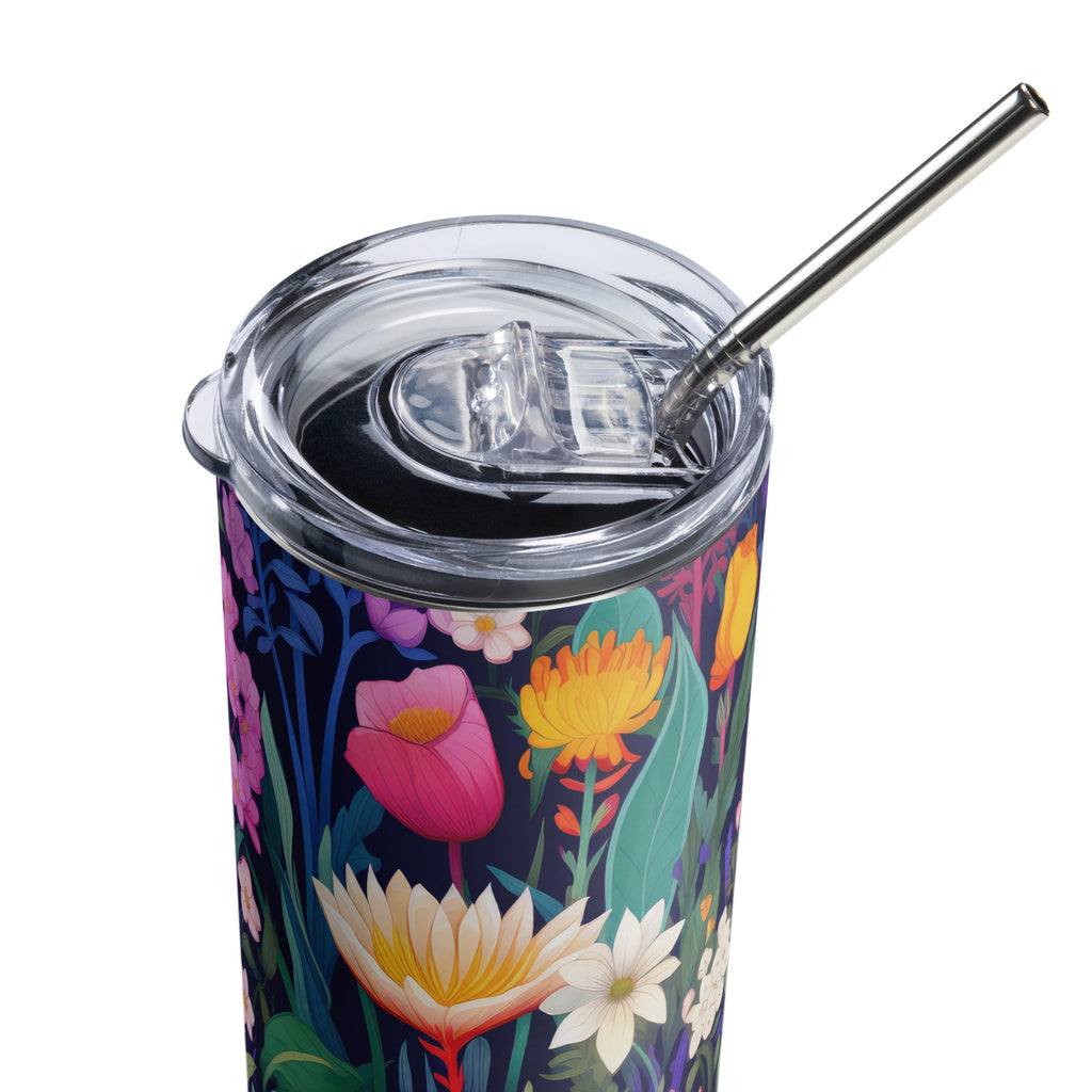 Floral Lover's Springtime Party Tumbler