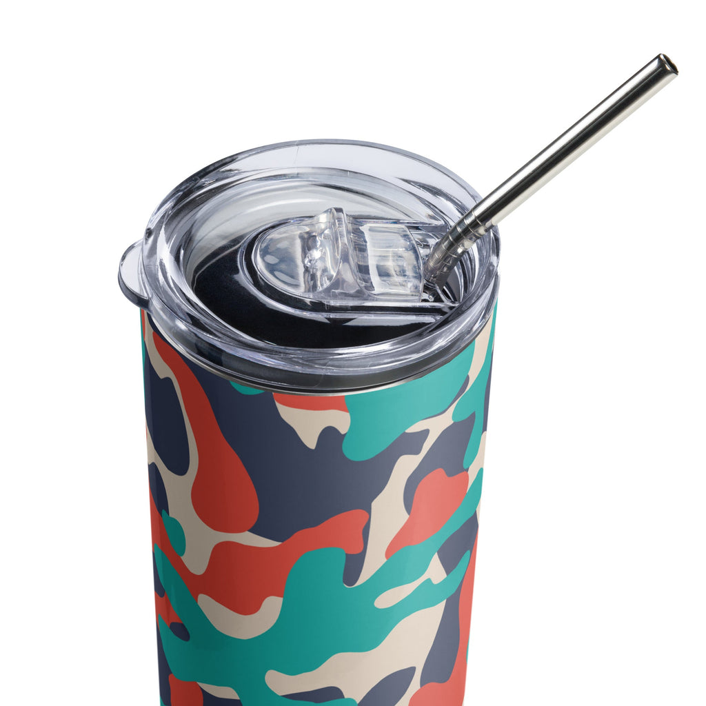 Army Enthusiast Camouflage Party Tumbler