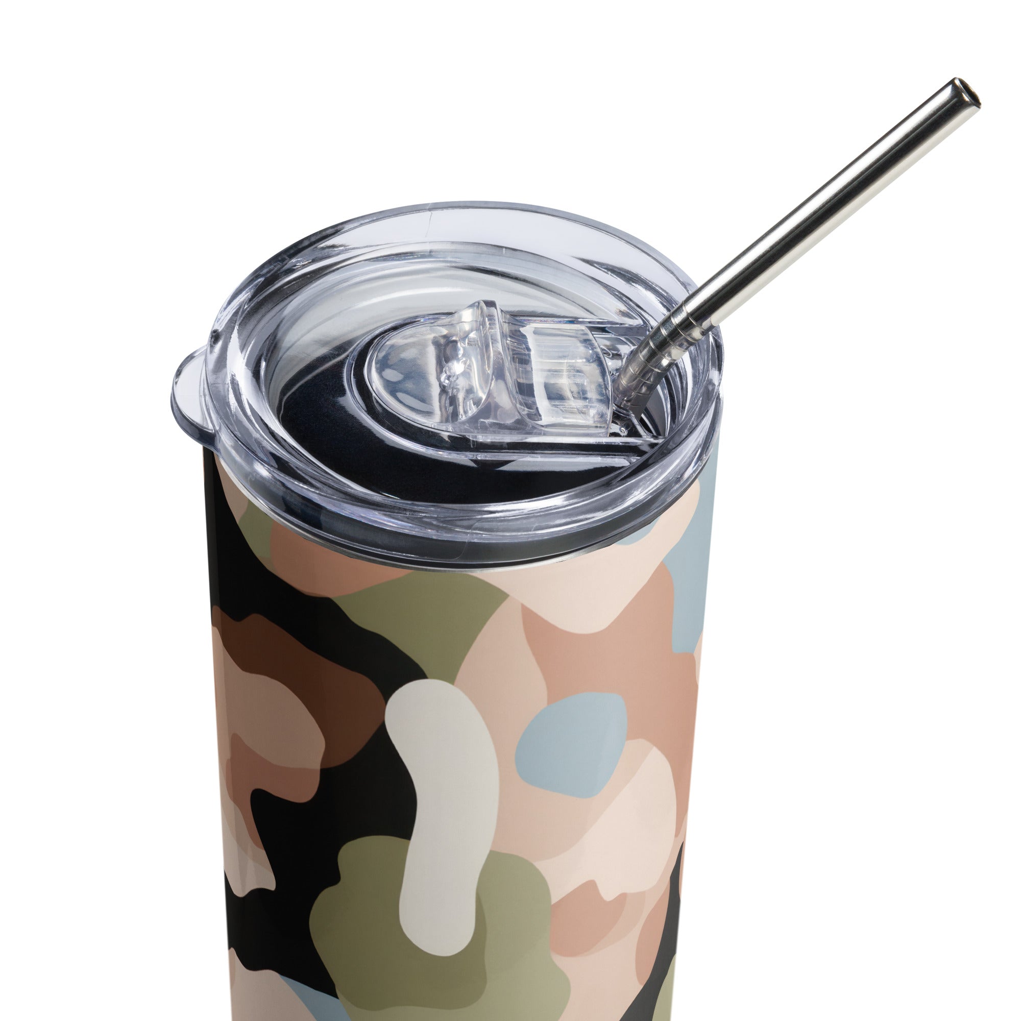 Army Enthusiast Camouflage Party Tumbler