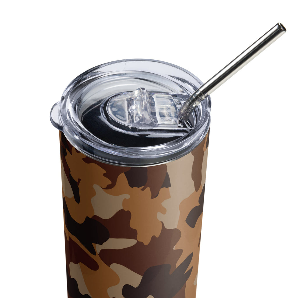 Army Enthusiast Camouflage Party Tumbler