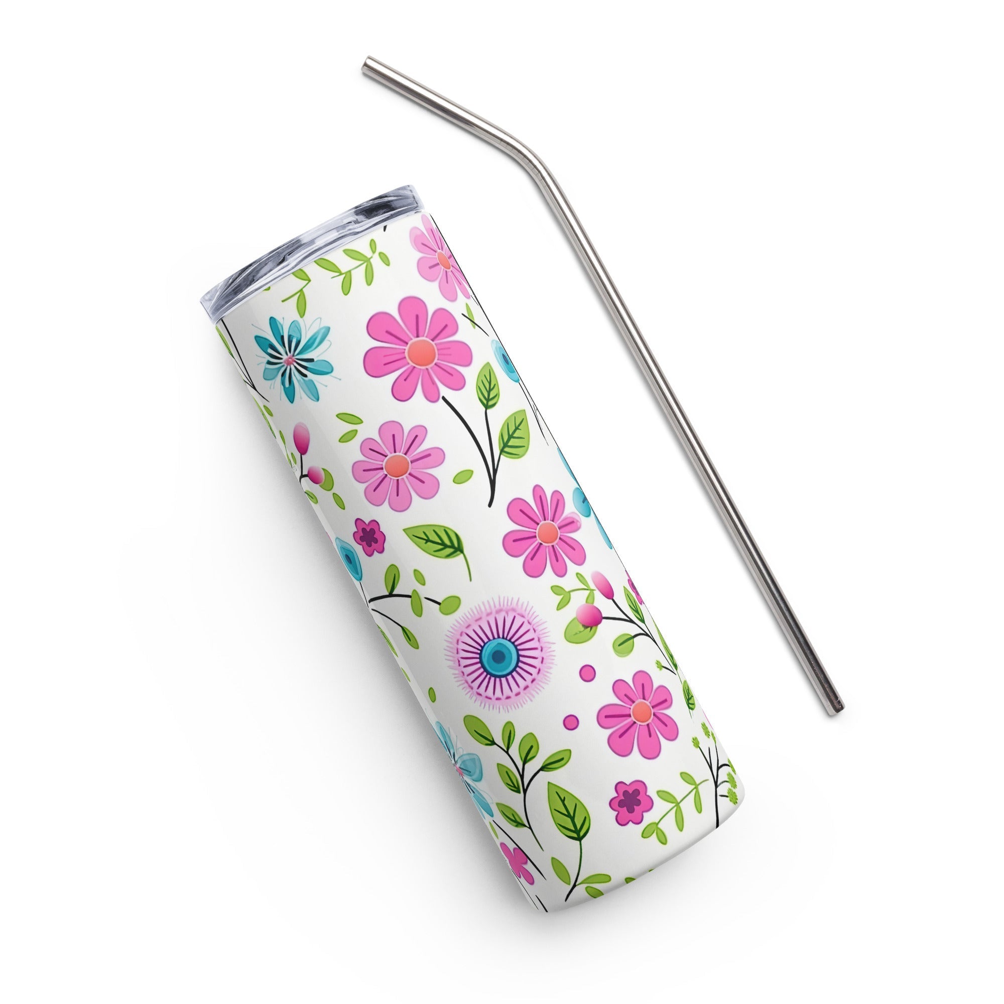Floral Lover's Springtime Party Tumbler