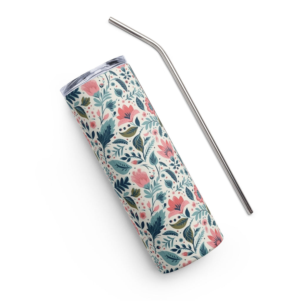 Floral Lover's Springtime Party Tumbler