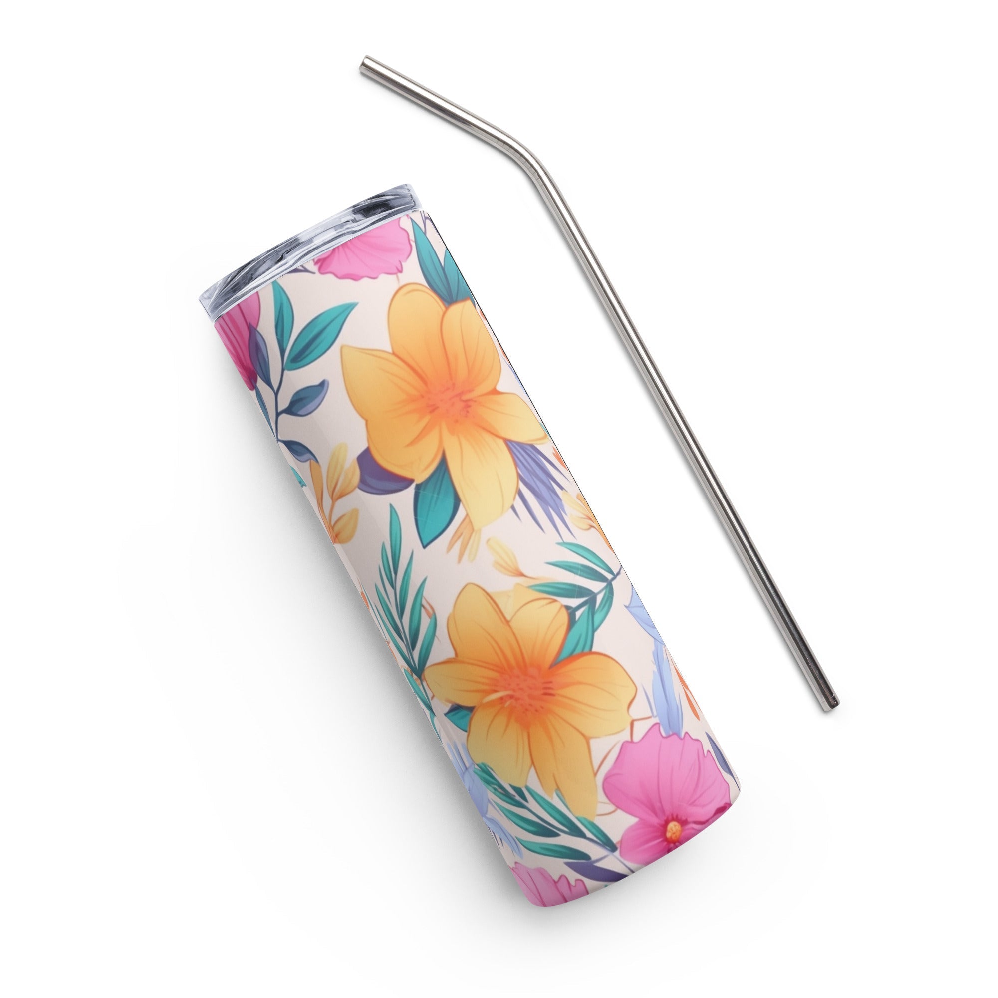 Floral Lover's Springtime Party Tumbler