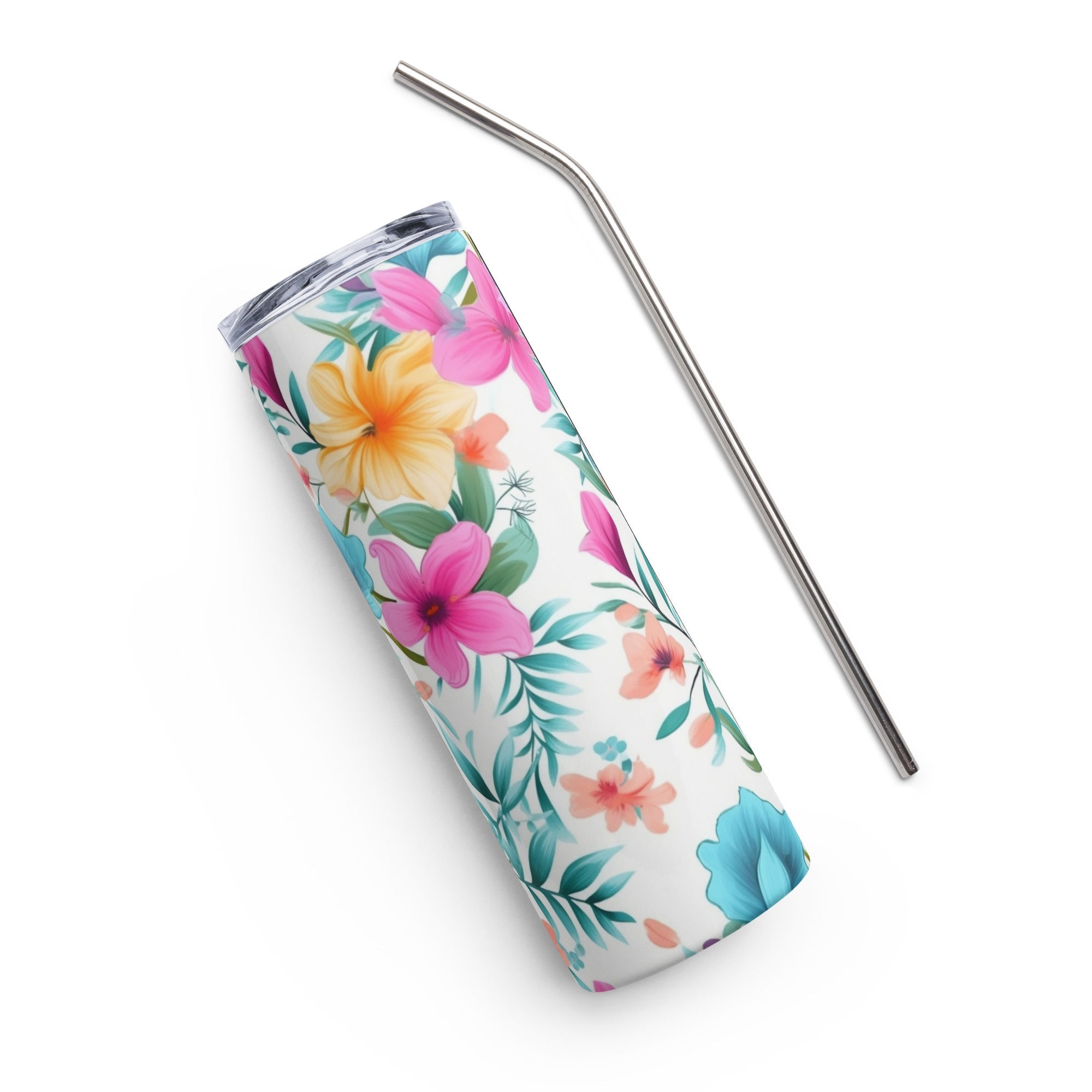 Floral Lover's Springtime Party Tumbler