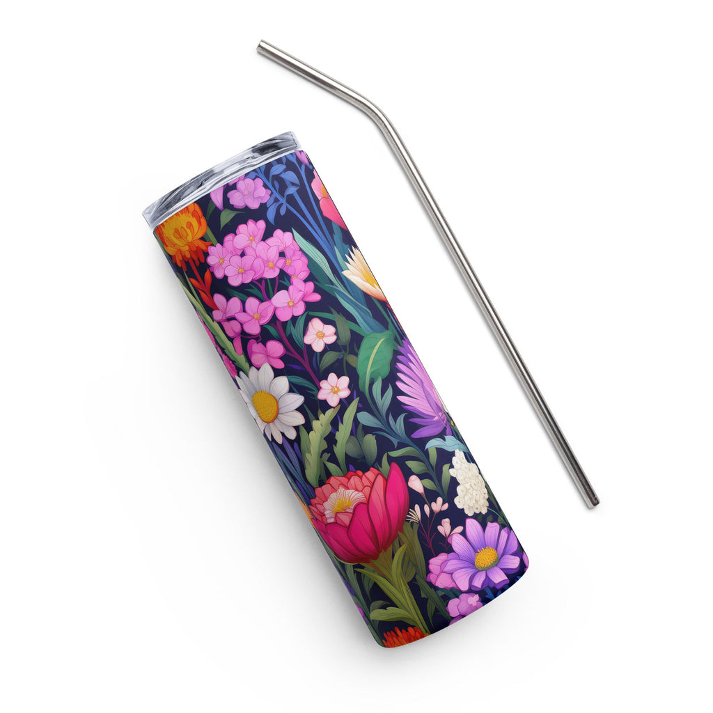 Floral Lover's Springtime Party Tumbler