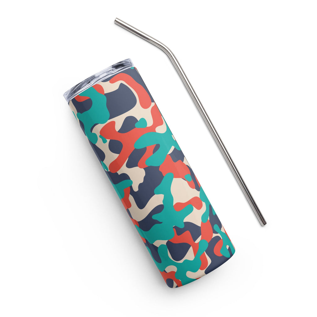 Army Enthusiast Camouflage Party Tumbler