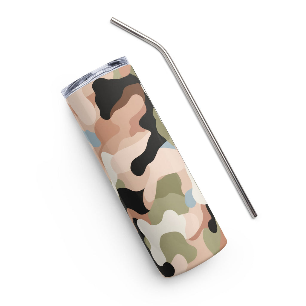Army Enthusiast Camouflage Party Tumbler
