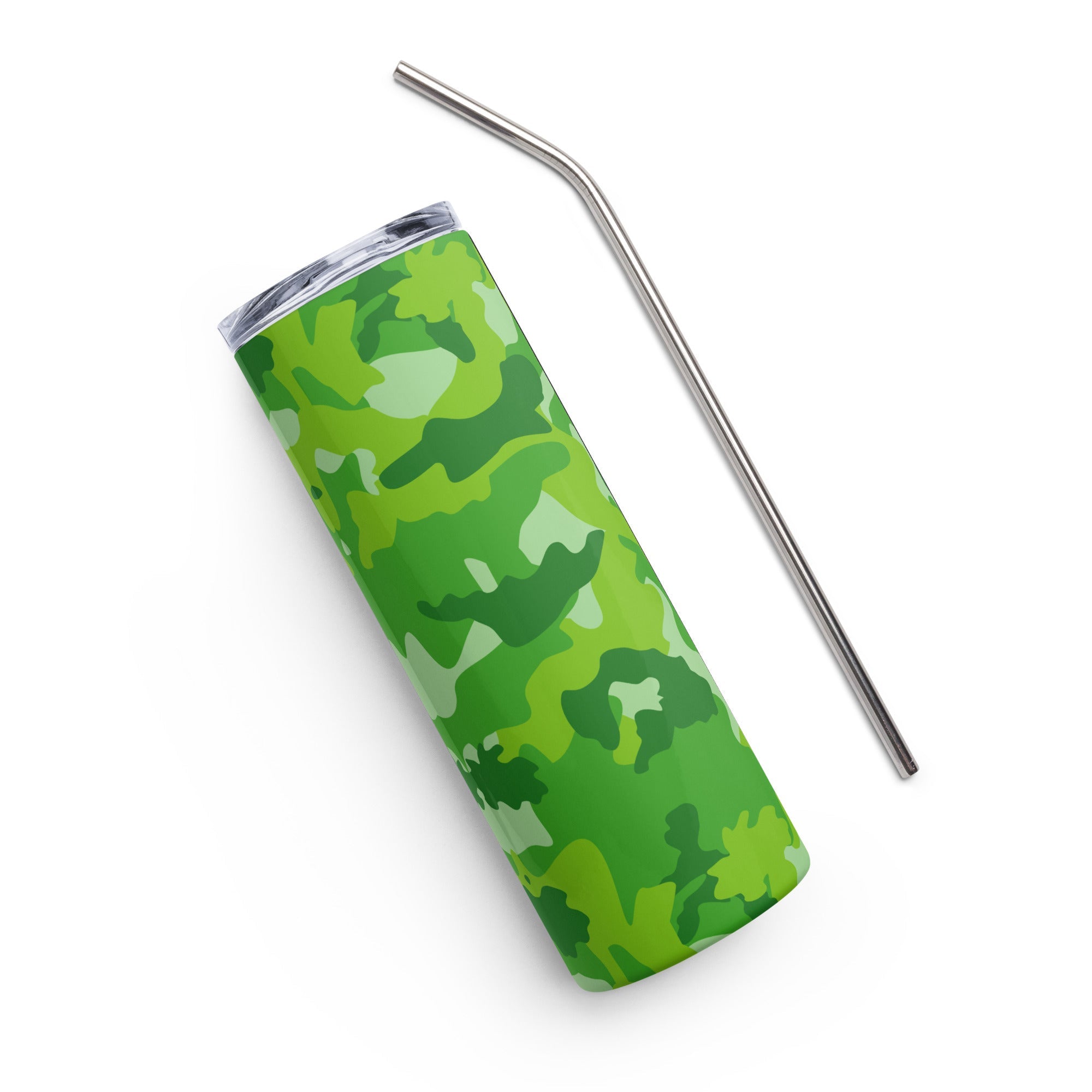 Army Enthusiast Camouflage Party Tumbler