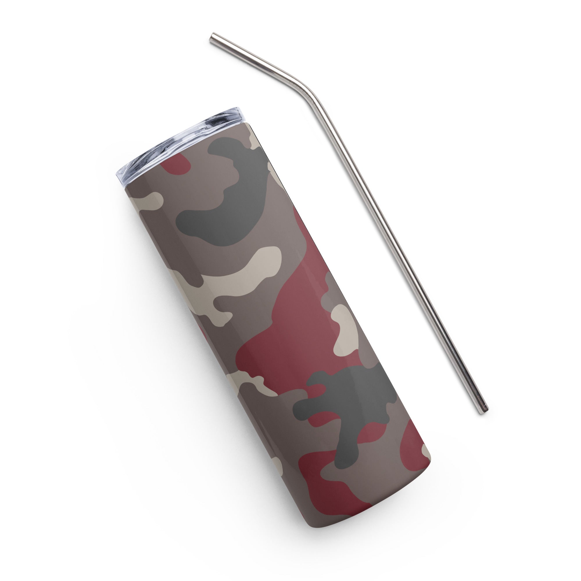 Army Enthusiast Camouflage Party Tumbler