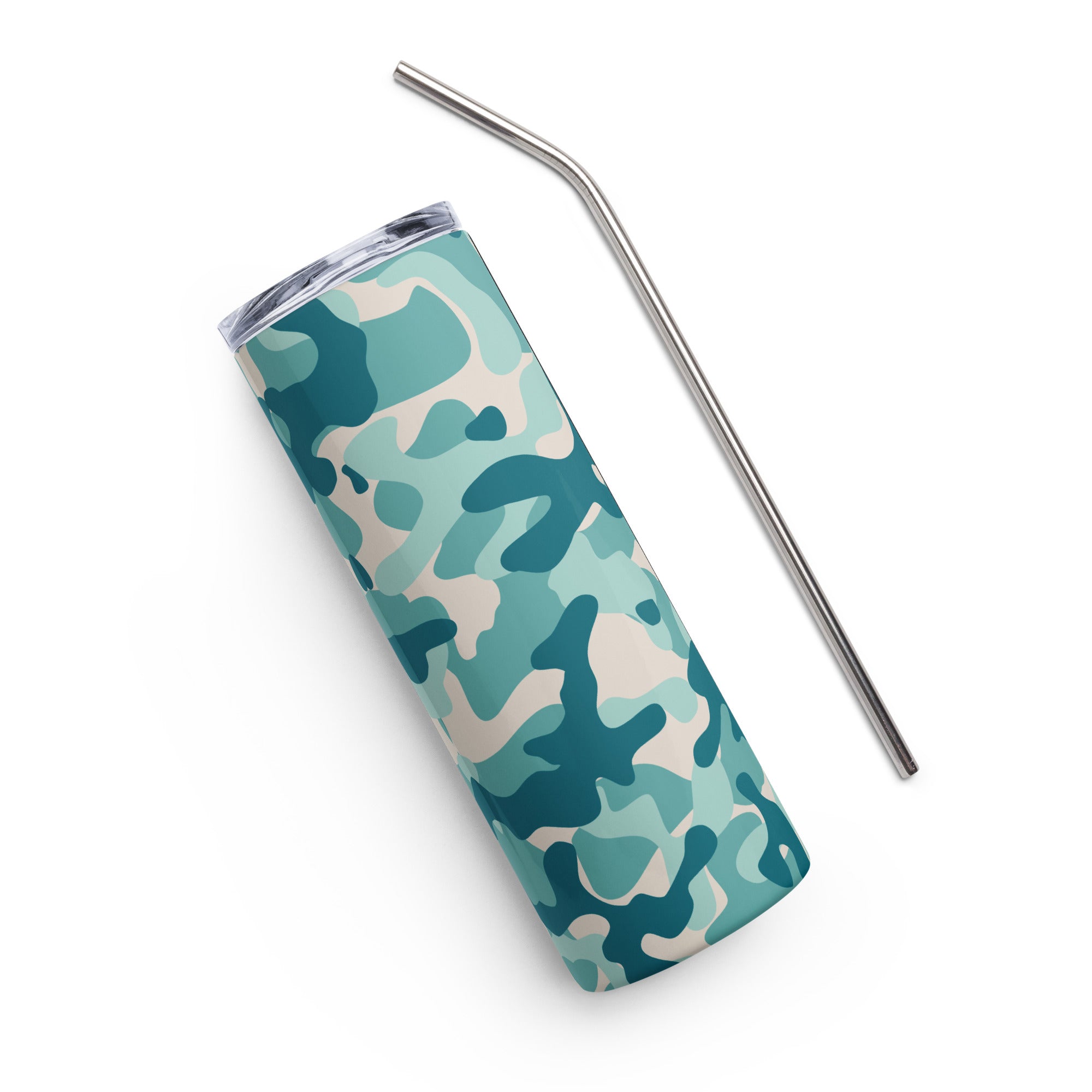 Army Enthusiast Camouflage Party Tumbler