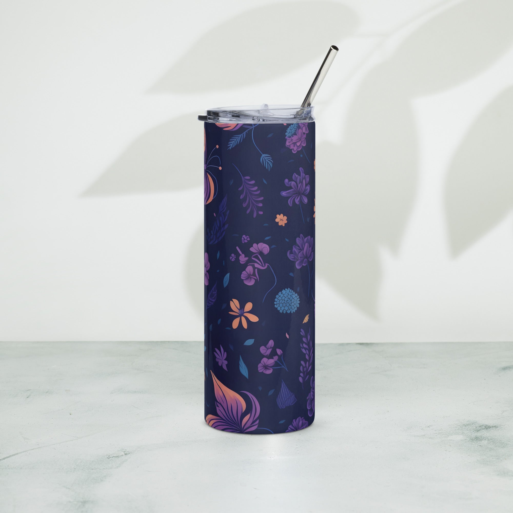 Butterfly Lover's Nature-Inspired Party Tumbler