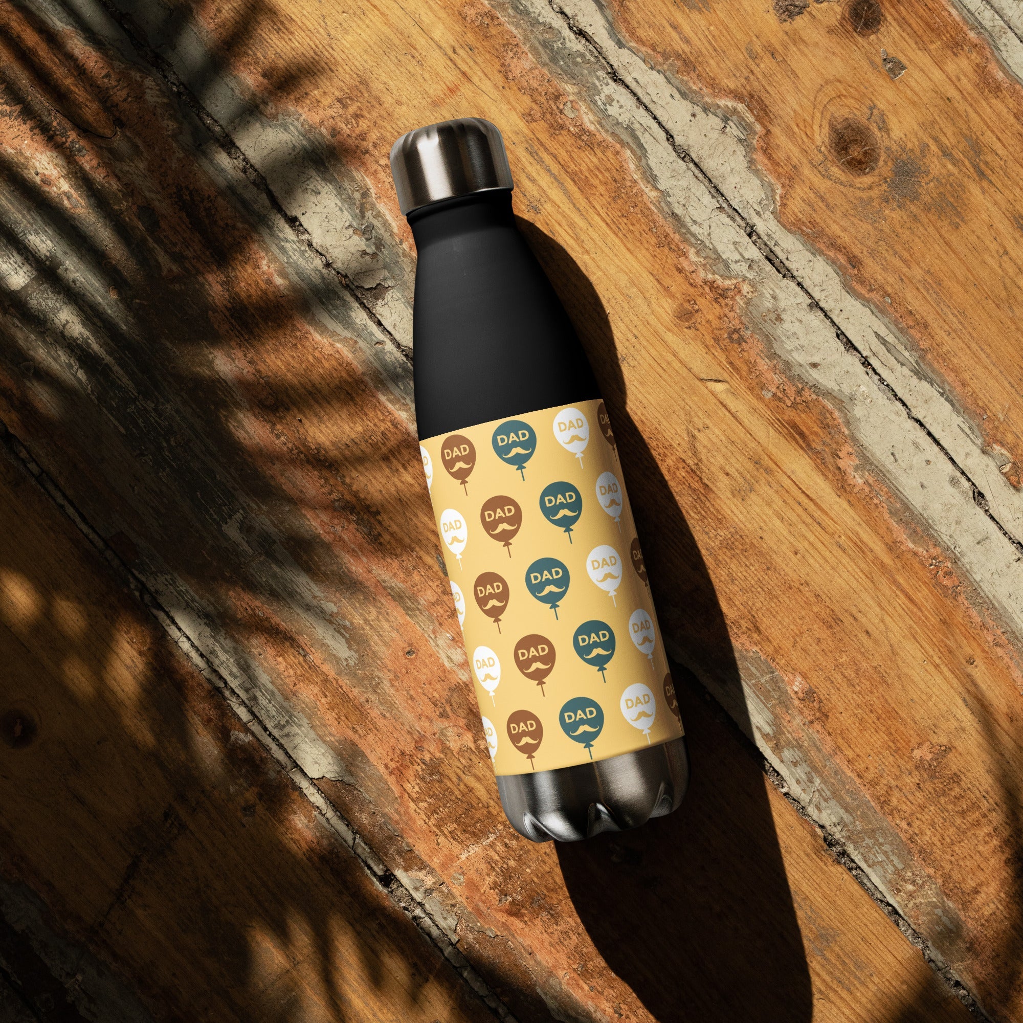 Cool Dad's Super Sleek Steel Water Bottle