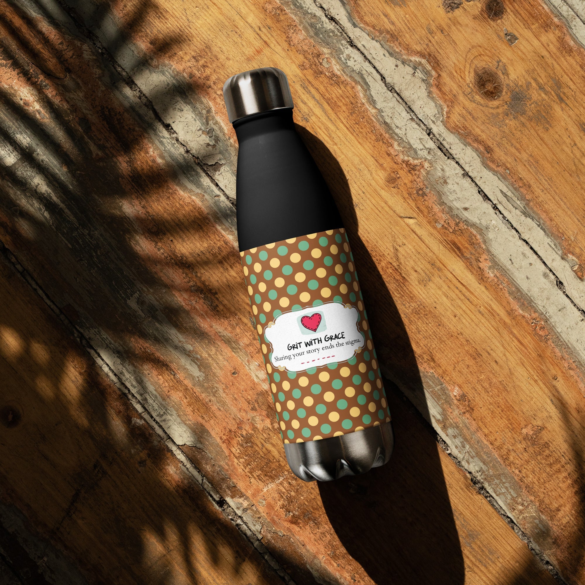 Cool Dad's Super Sleek Steel Water Bottle