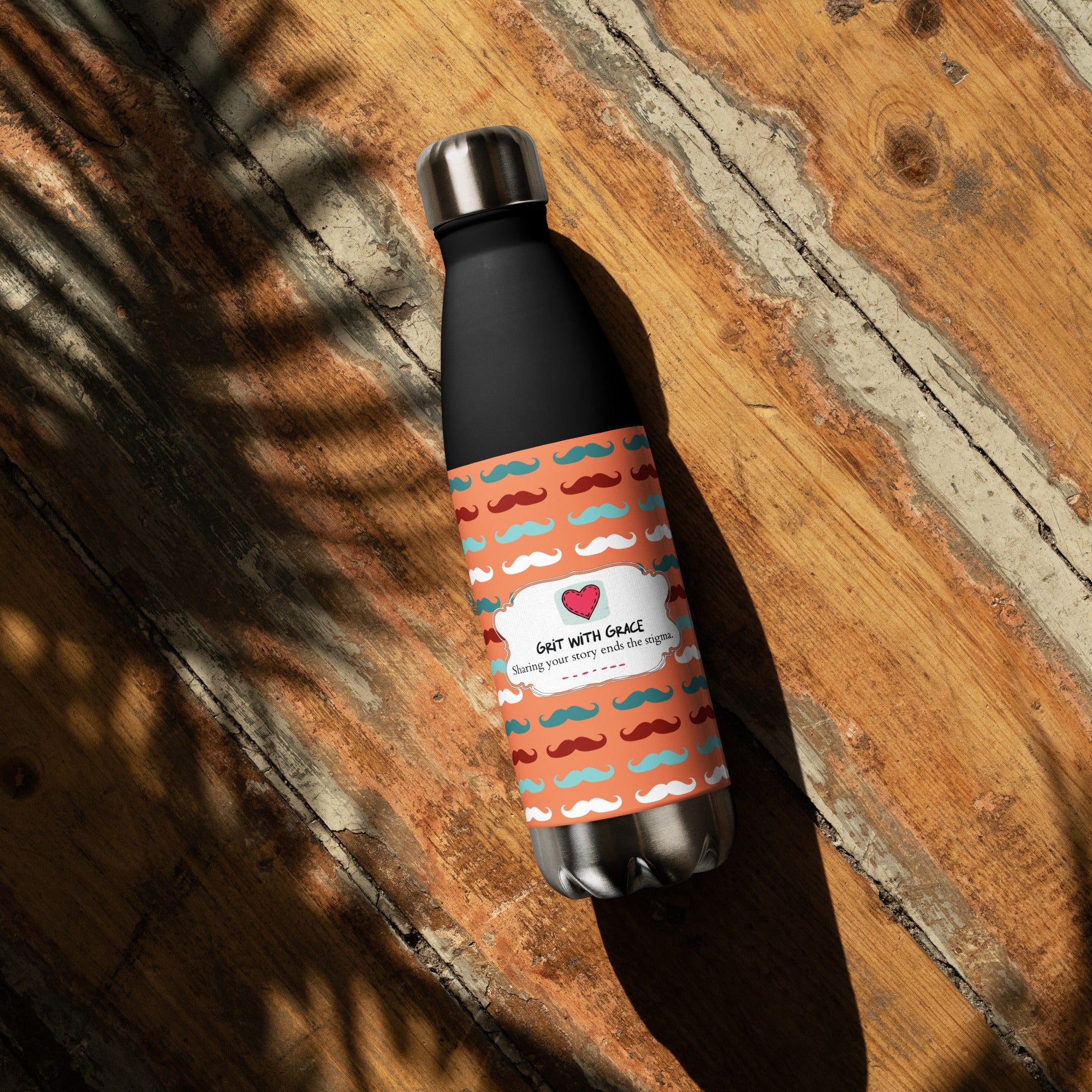 Cool Dad's Super Sleek Steel Water Bottle