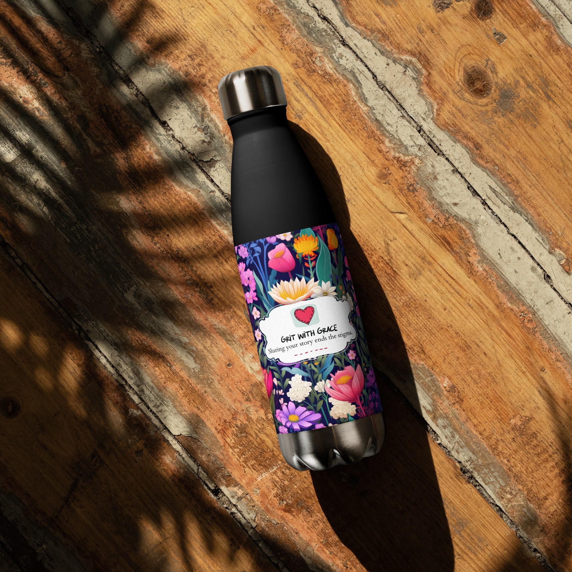 Floral Lover's Botanical Hydration Steel Water Bottle