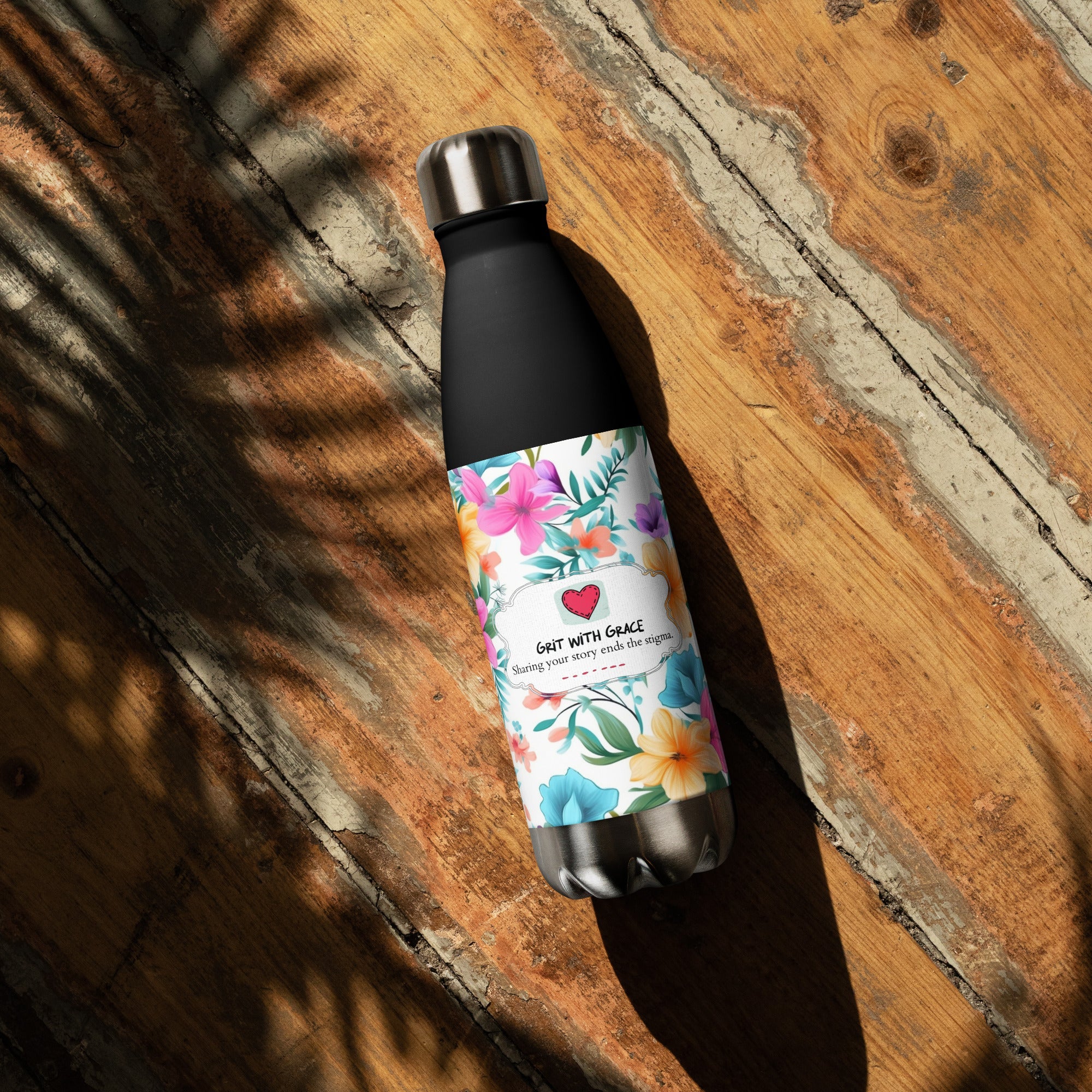 Floral Lover's Botanical Hydration Steel Water Bottle