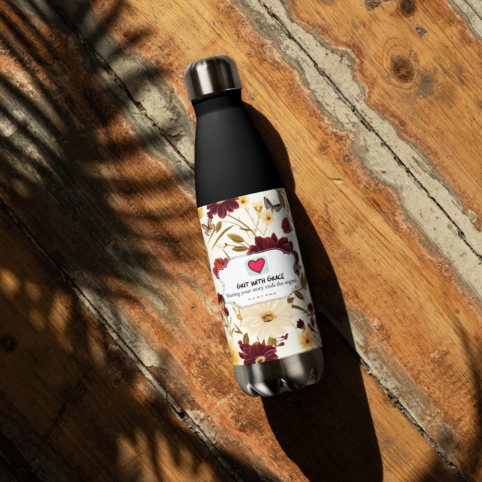 Floral Lover's Botanical Hydration Steel Water Bottle