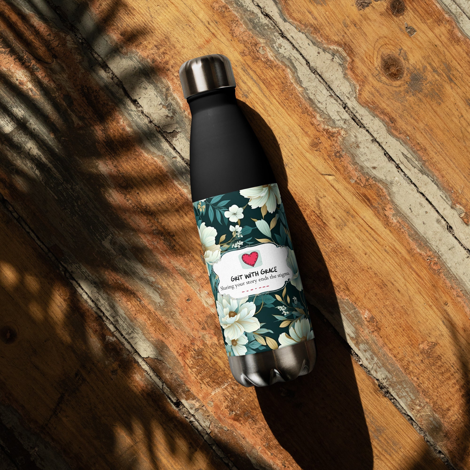 Floral Lover's Botanical Hydration Steel Water Bottle