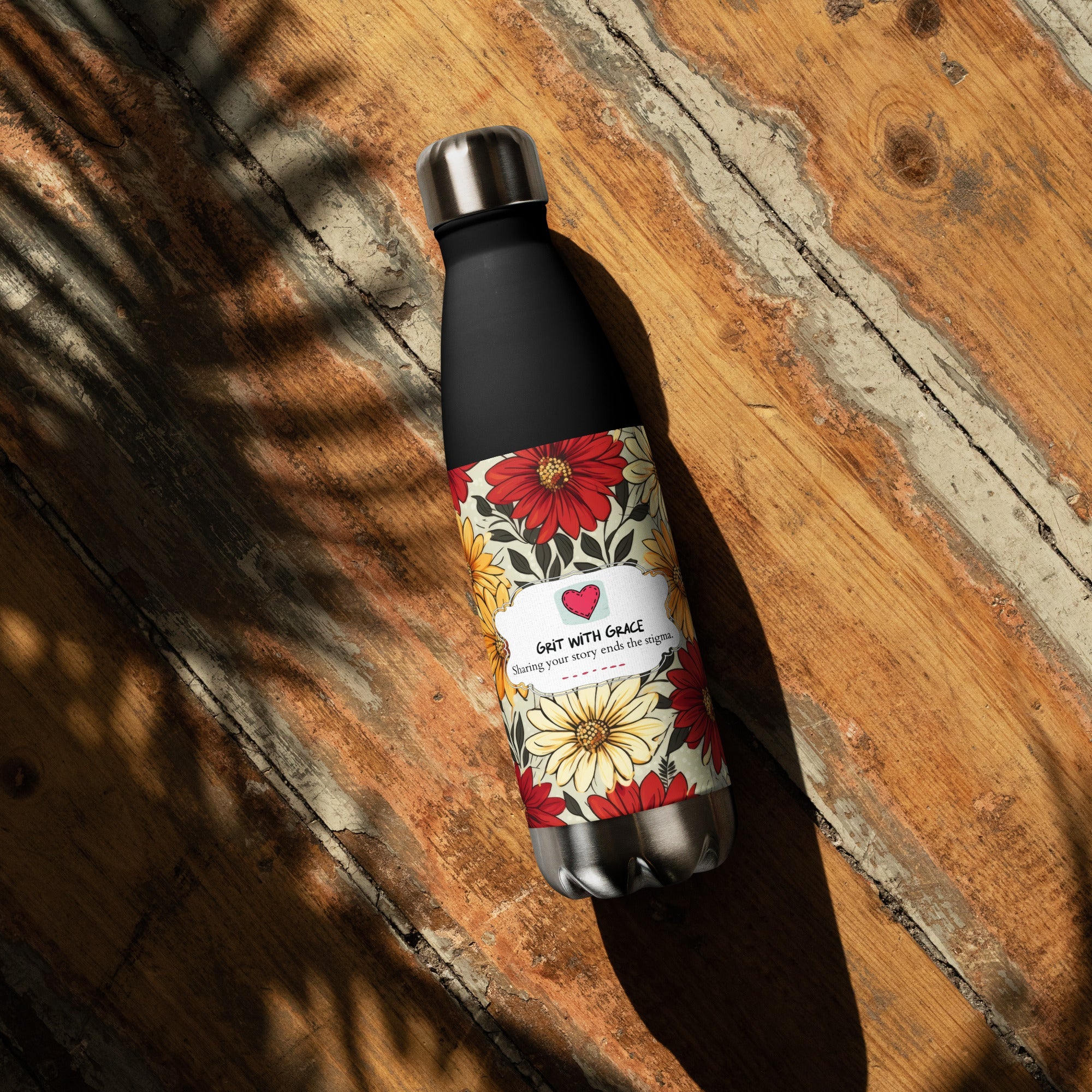 Floral Lover's Botanical Hydration Steel Water Bottle